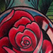 Light Bulb and Rose Tattoo Tattoo Design Thumbnail